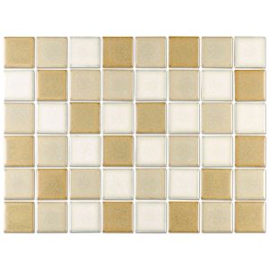 Pastilha de Porcelana Mix 9812 Bege e Amarela 30x40 NGK do Brasil