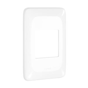 Placa 4"x2" 2 Seções Pial Pop Branco c/Suporte