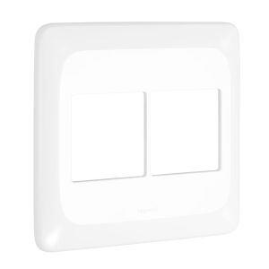 Placa 4"x4" 4 Seções Pial Plus+ Branco c/Suporte