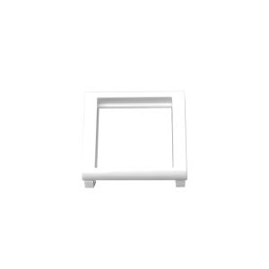 Placa de Embutir Plus+ 2 Seções Branco Pial
