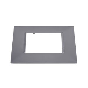 Placa Plus+ 3 Seções Cinza Pial