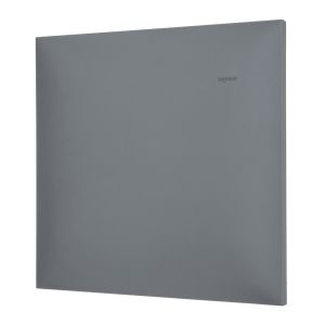 Placa Plus+ Cega 4x4cm Cinza Pial
