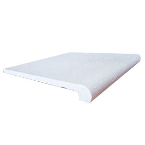 Borda Boleada Grega Via Acqua Bianco 50x50x2 Cimentíssimo