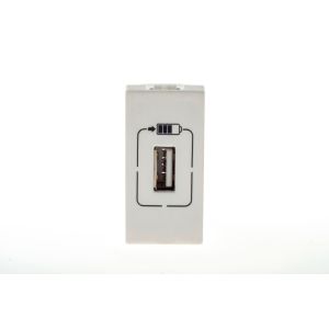 Módulo USB Plus+ 1100MA 1M Branco Pial