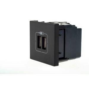 Carregador USB Pial Plus+ Preto 2m