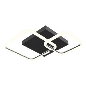 Plafon Space Square Preto Bronzearte