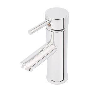 Kit Torneira Misturador Monocomando para Banheiro de Mesa Bica Baixa + Acessório Linfa Cromado Addra