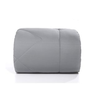 Edredom Casal Luma Confort Cromo 220x240 Cinza Hedrons