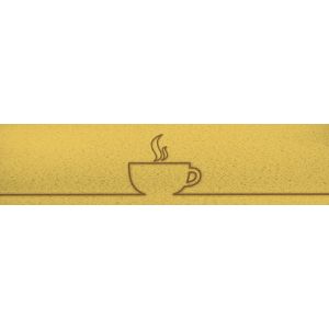 Passadeira de cozinha Polipropileno Kit Café Euro Mats
