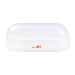Luminária Tartaruga Mini Hall Led 8w 6000k Bivolt Branco Frio Bronzearte