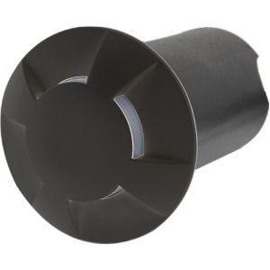 Balizador Embutido Sparkle Light 1W 3000K 4AB Preto Luz Amarela Bronzearte