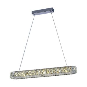 Lustre pendente Led Tokyo Strip 18W 400K Luz Neutra Bronzearte