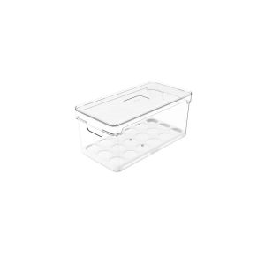 Porta Ovos 36 Unidades Life Fresh 30x15x13cm Transparente Martiplast