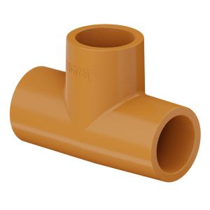 Tê com Redutor 2x1mm Tigrefire Laranja Tigre