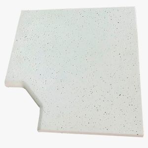 Borda Boleada Canto 45º Via Acqua Bianco 32,5x32,5x2 Cimentíssimo