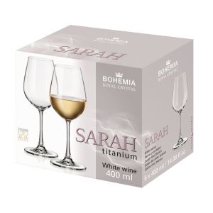 Jogo de Taças Cristal Sarah 6 Peças 520ml Bohemia