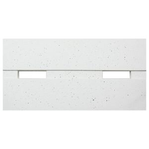 Piso Cimentício Grelha Via Acqua Bianco 25x50x2 Externo Cimentíssimo