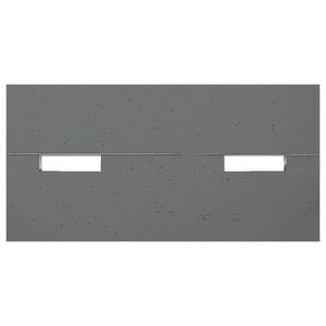 Piso Cimentício Grelha Via Acqua Graphite 25x50x2 Externo Cimentíssimo