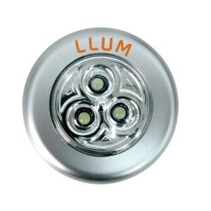 Luminária Multiuso Button 3 LEDs Silver Bronzearte