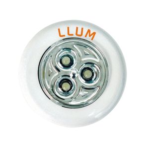Luminária Multiuso Button 3 LEDs Branco Bronzearte