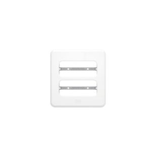 Miniplaca de Embutir 2 Posição Branco Weg