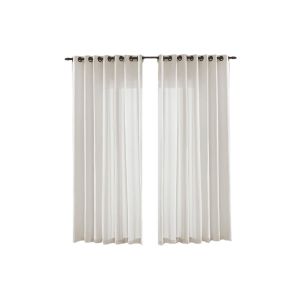 Cortina Rústica Pantex Cru 2,6x1,7m Bella Janela