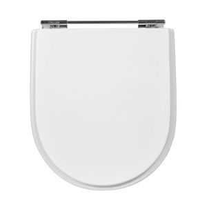 Assento Sanitário MDF Laqueado Calypso Branco Hidrofama