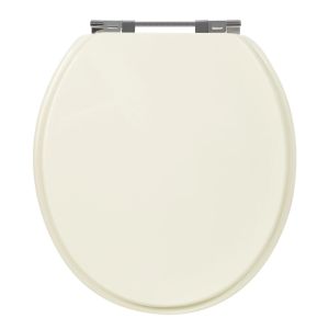 Assento Sanitário MDF Laqueado Biscuit Hidrofama