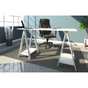 Mesa Cavalete Branco Multivisão