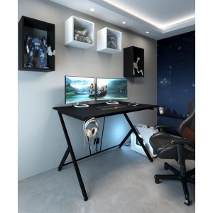 Mesa Gamer Preto Multivisão