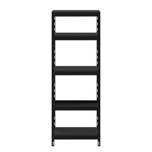 Estante Stronger com 5 prateleiras de aço 1,80x680x300 Preto Multivisão
