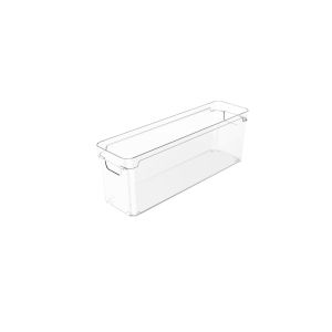Cesto Clear Organizador Acrílico 37x10x13 Transparente Martiplast