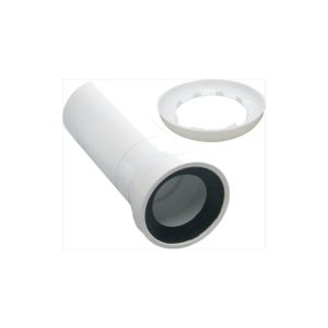 Bolsa de Ligação para Bacia com Saída Horizontal Branca Astra