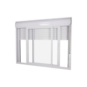 Janela de Correr Veneziana Integrada 200x120 Branco CRV