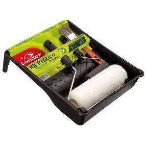 Conjunto Para Pintura 814 5 Peças Preto Condor