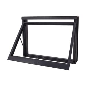 Janela Prime Maxim-ar Vitrô Sem Grade 0,50x0,50 Cinza Escuro Crv