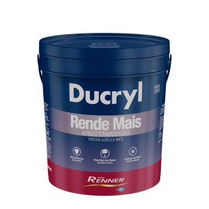 Tinta Ducryl Standard 18L Branco Fosco Renner