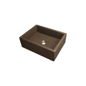 Cuba para Banheiro de Apoio Rubi 40x30 Marrom Fosco Venturi