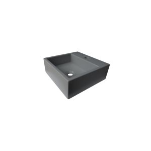 Cuba para Banheiro Topázio 35x35cm Chumbo Fosco Venturi