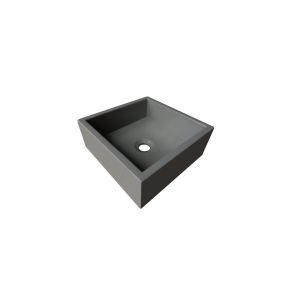 Cuba para Banheiro Perola 30x30cm Chumbo Fosco Venturi