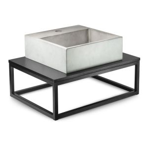 Bancada de Alumínio Iron Preto Fosco 60x45 Venturi