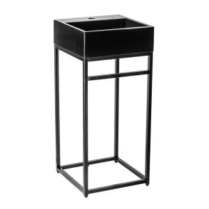 Balcão Iron Preto Fosco 40x40 Venturi