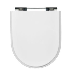 Assento Sanitário MDF Laqueado Riviera/Nexo/Smart Branco Hidrofama