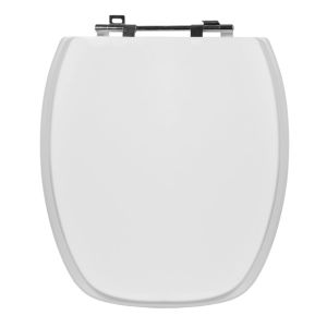 Assento Sanitário MDF Laqueado Thema Branco Hidrofama