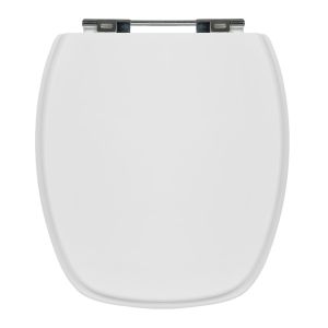 Assento Sanitário MDF Laqueado Monte Carlo Branco Hidrofama