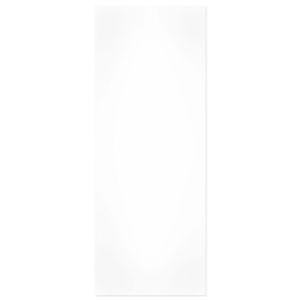 Porta de Abrir Colmeia UV Lisa 210x60cm Branco Pinhal