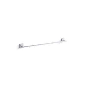 Toalheiro com Barra Square Cromado 61cm Kohler