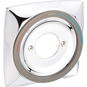 Suplemento de Canopla Quadrado Cromado Kohler
