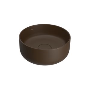 Cuba para Banheiro de Apoio Redonda Slim 30cm Marrom Fosco L.12030.22 Deca