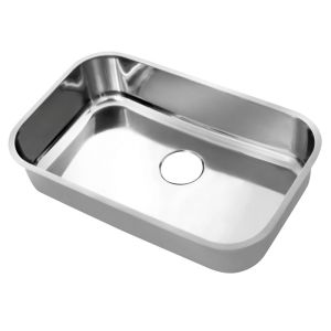 Cuba para Cozinha de Embutir Riva Simples Polida 56x34 Aço Inox Docol